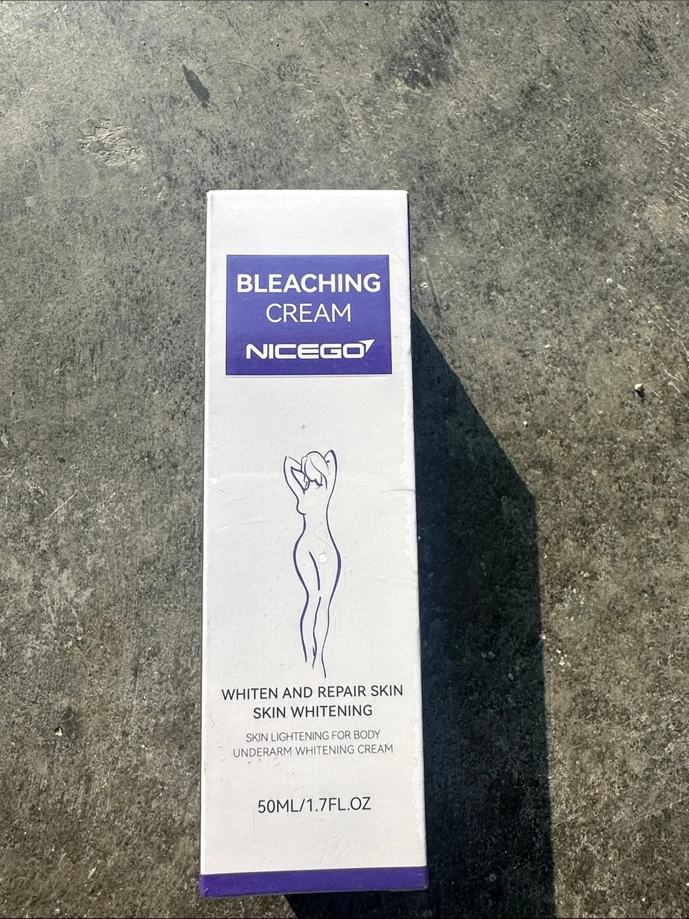 NICEGO Bleaching Cream - Whiten & Repair Skin, skin lightening for body